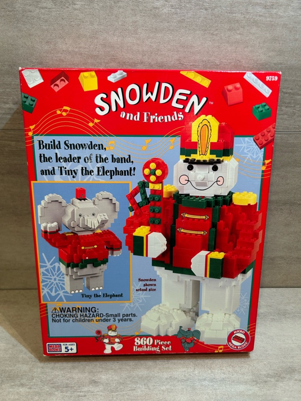 Building Set - Red & White Nutcracker Toy